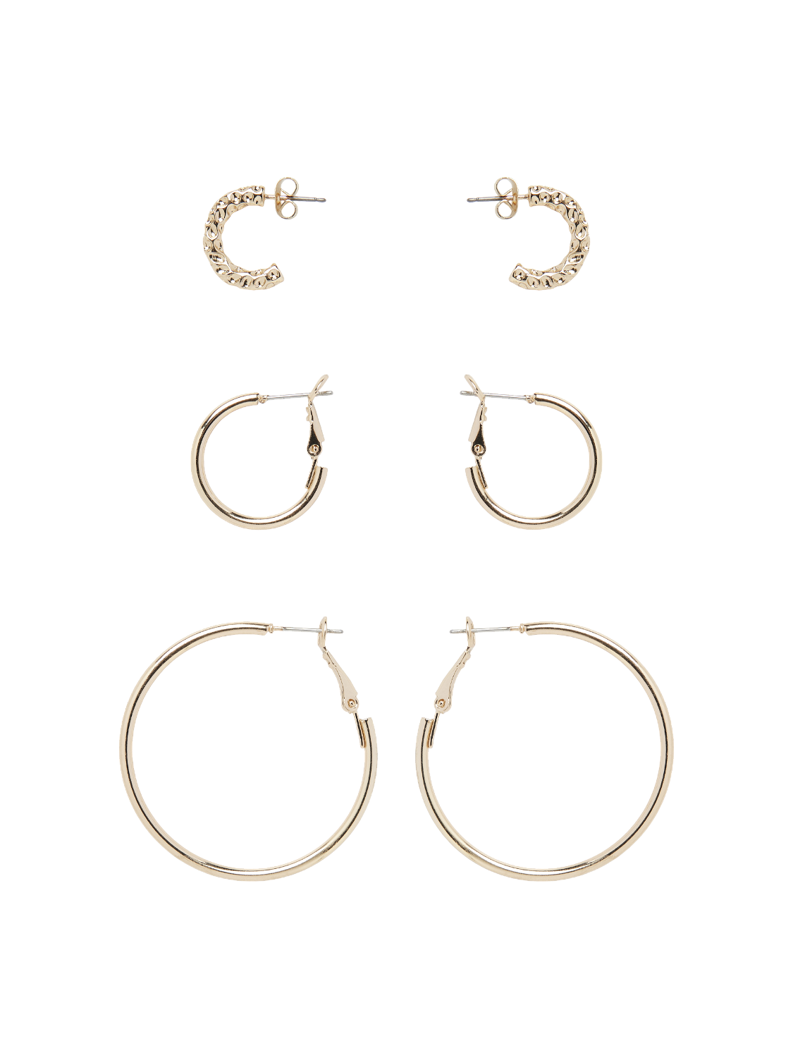 PCJULLE Earrings - Gold Colour
